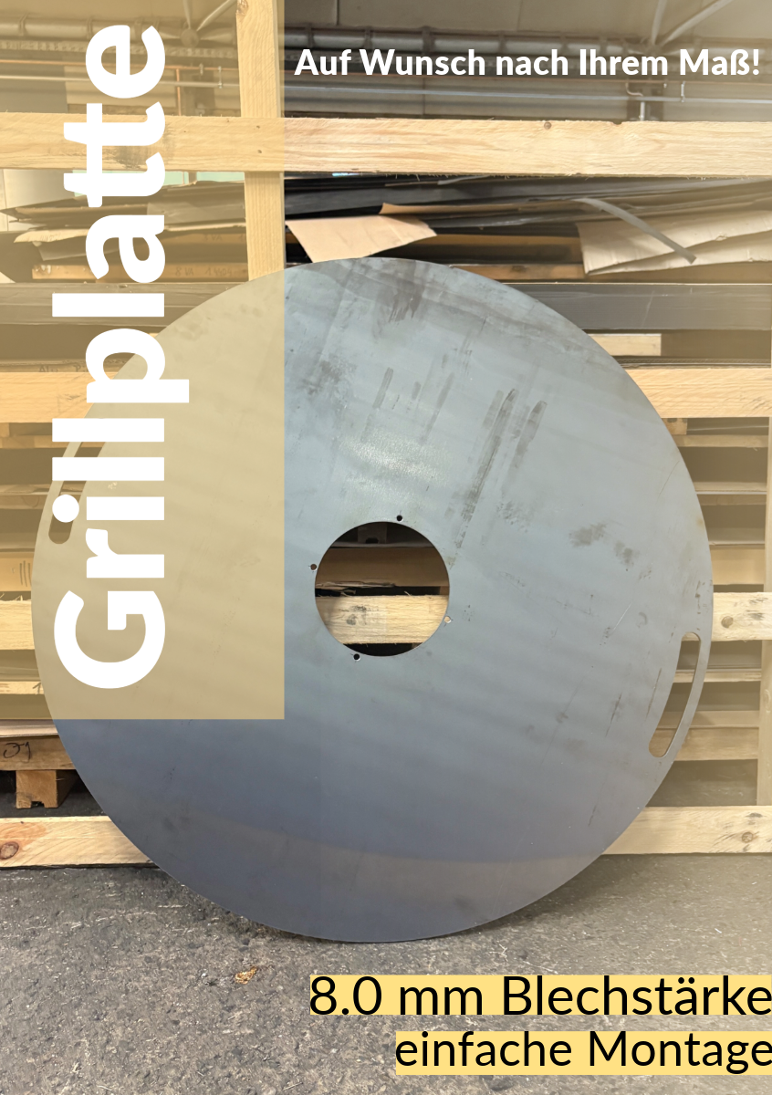 Kernform Ember – Grillplatte aus Stahl