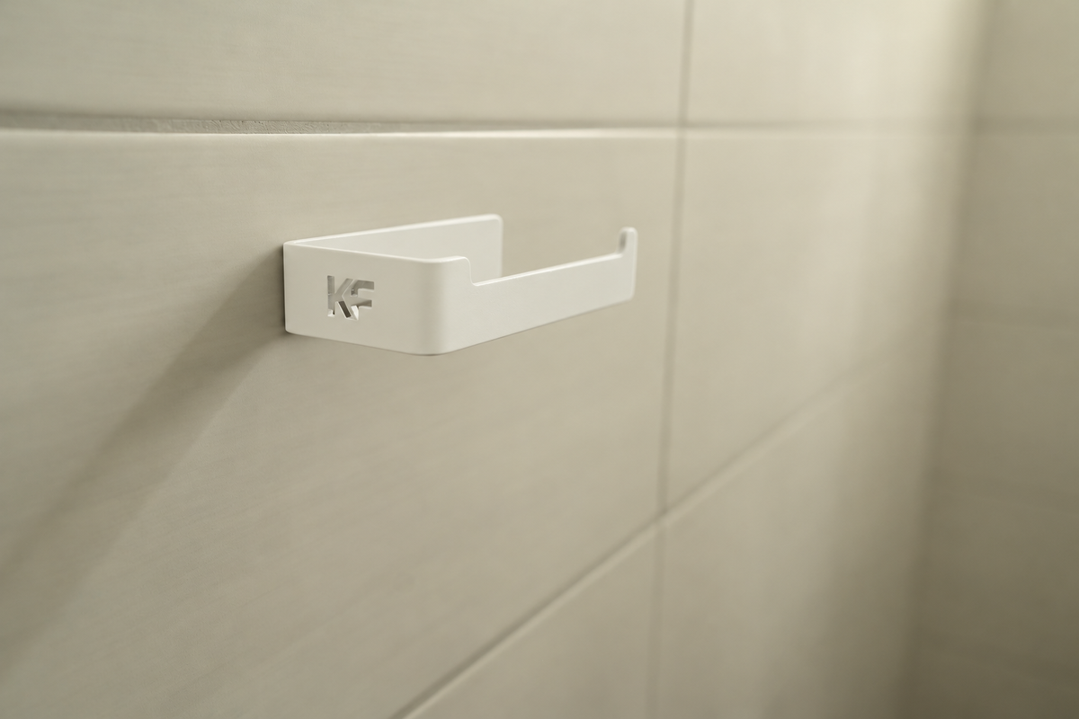 Kernform Tide - Toilettenpapierhalter aus Aluminium